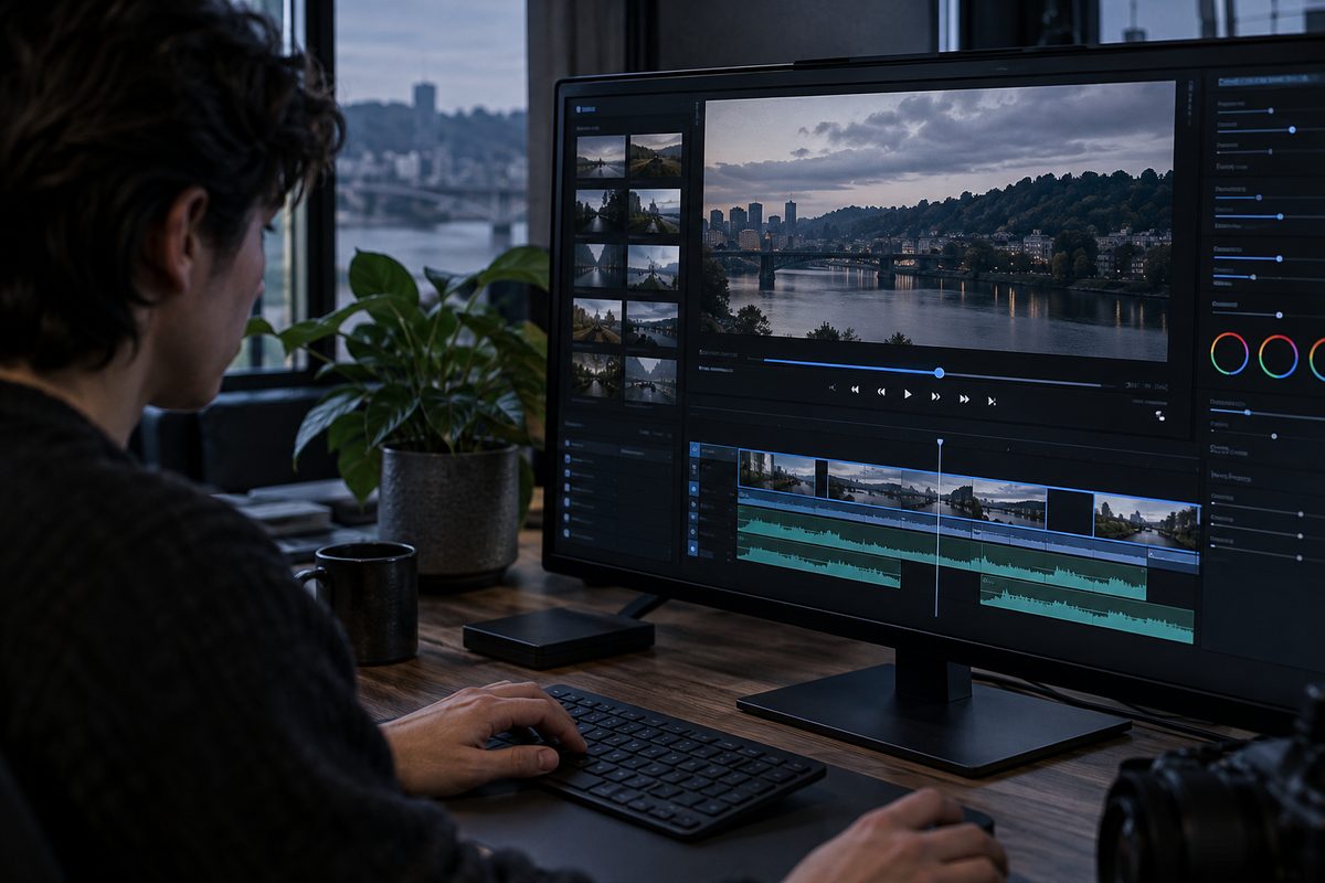 Custom video player user interface and accessible scrub controls.